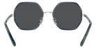 Tory Burch TY6092 333087 55 - Blue Horn / Solid Gray #id:ty6092333087_s:100115