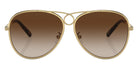 Tory Burch TY6093 330413 59 - Shiny Gold / Brown Gradient #id:ty6093330413_s:100100