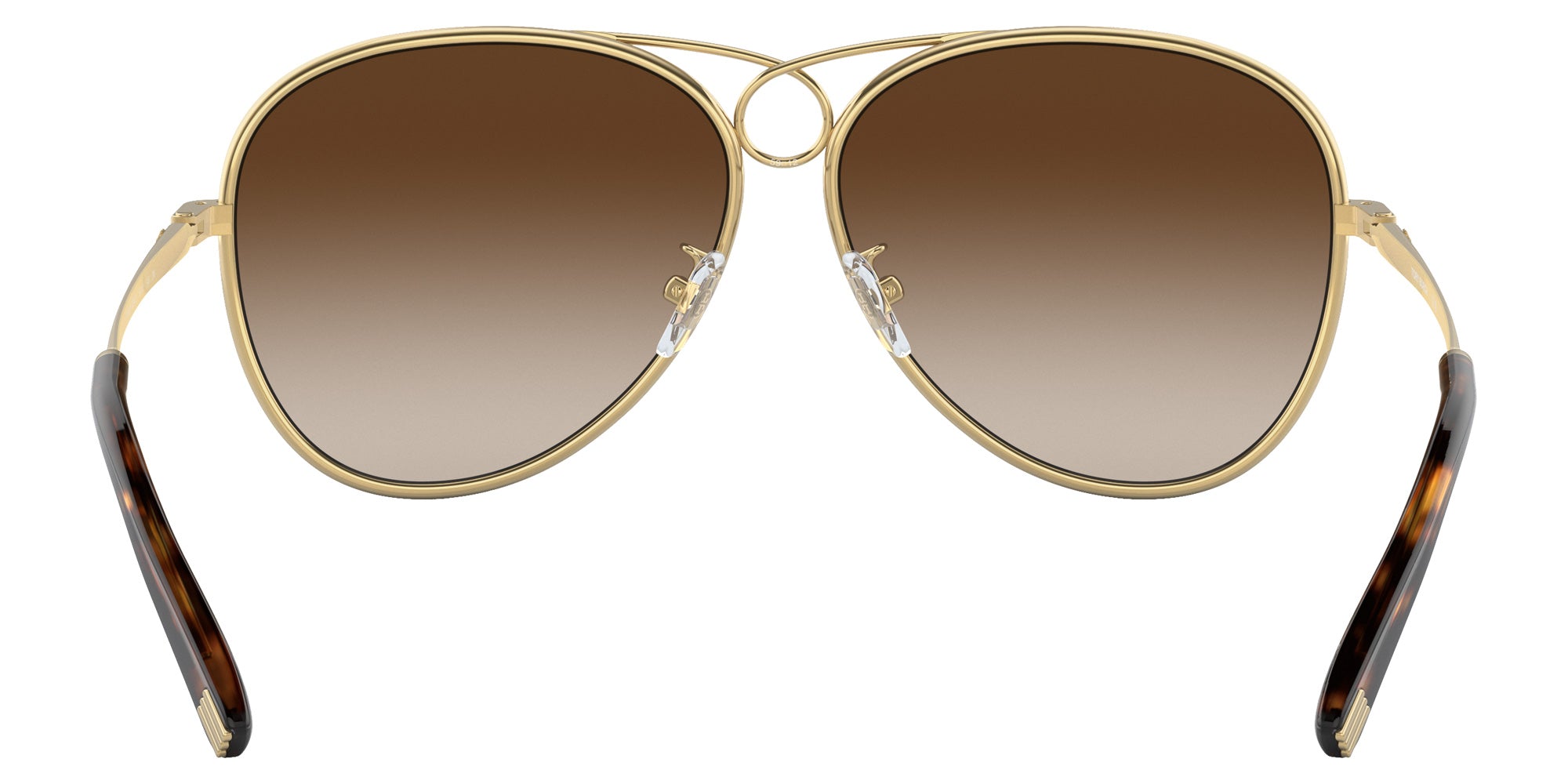 Tory Burch TY6093 330413 59 - Shiny Gold / Brown Gradient #id:ty6093330413_s:100115