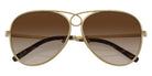 Tory Burch TY6093 330413 59 - Shiny Gold / Brown Gradient #id:ty6093330413_s:100120