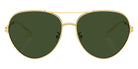 Tory Burch TY6098 335171 58 - Gold / Dark Green Solid #id:ty6098335171_s:100100