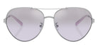 Tory Burch TY6098 33567A 58 - Silver / Violet Mirrored Gradient Silver #id:ty609833567a_s:102100