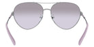 Tory Burch TY6098 33567A 58 - Silver / Violet Mirrored Gradient Silver #id:ty609833567a_s:102115