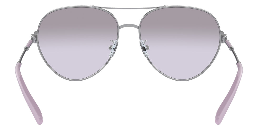 Tory Burch TY6098 33567A 58 - Silver / Violet Mirrored Gradient Silver #id:ty609833567a_s:102115