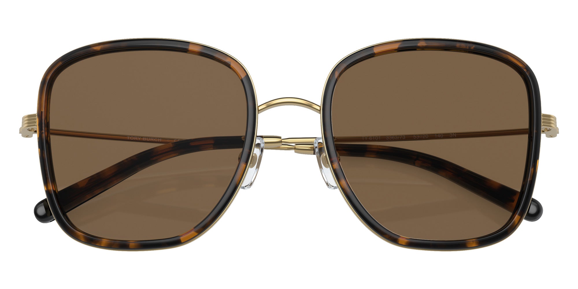 Tory Burch TY6101 336373 53 - Dark Tortoise / Brown Gradient #id:ty6101336373_s:102120