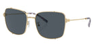Tory Burch TY6104 334987 56 - Shiny Light Gold / Dark Gray #id:ty6104334987_s:100105