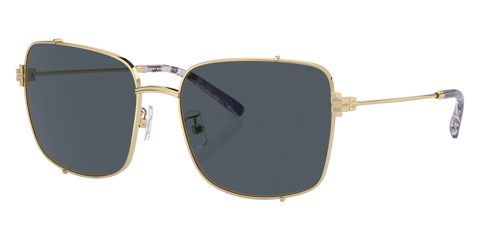 Tory Burch TY6104 334987 56 - Shiny Light Gold / Dark Gray #id:ty6104334987_s:100105