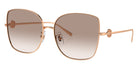 Tory Burch TY6106D 335313 60 - Rose Gold / Clear Gradient Light Brown #id:ty6106d335313_s:100105