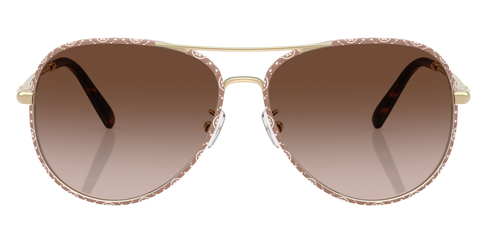 Tory Burch TY6114 336013 58 - Light Gold / Brown Gradient #id:ty6114336013_s:100100