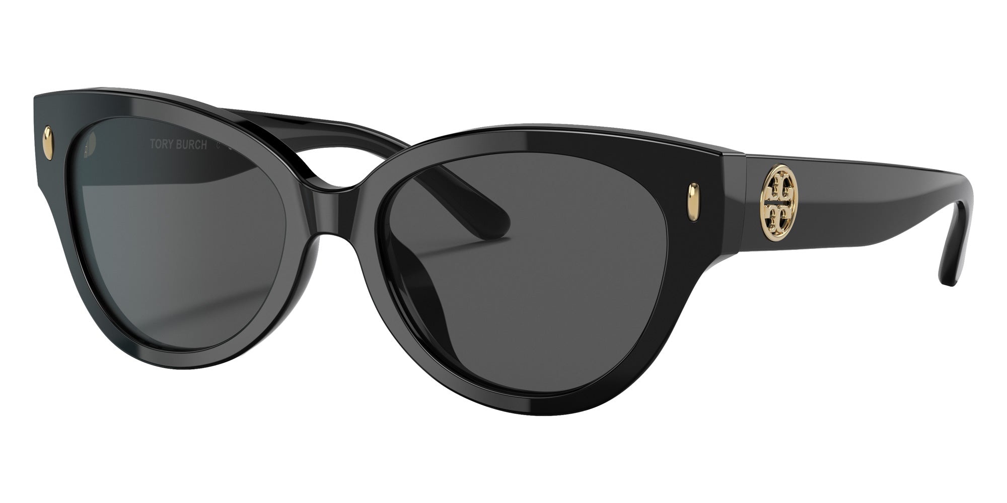 Tory Burch TY7168U 17098G 52 - Black / Gray Solid #id:ty7168u17098g_s:100105