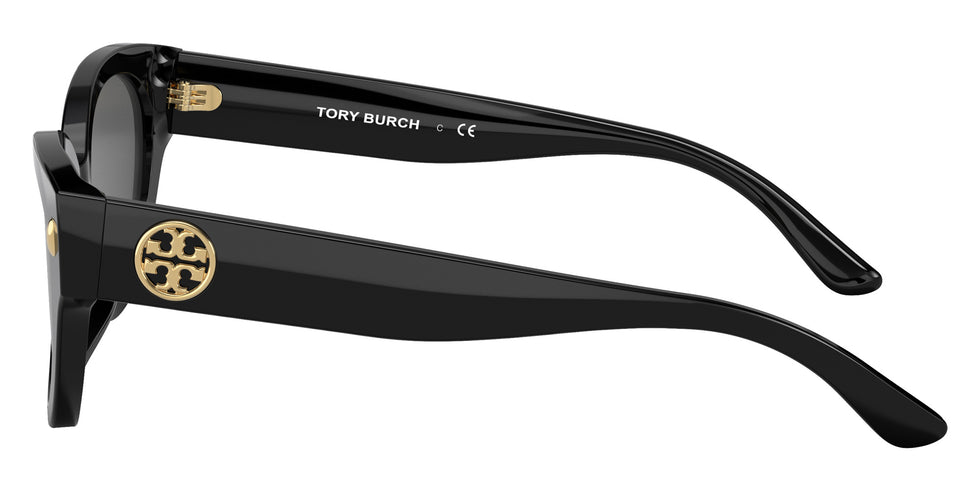 Tory Burch TY7168U 17098G 52 - Black / Gray Solid #id:ty7168u17098g_s:100110