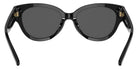 Tory Burch TY7168U 17098G 52 - Black / Gray Solid #id:ty7168u17098g_s:100115