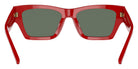 Tory Burch TY7169U 18933H 52 - Tory Red / Solid Dark Green #id:ty7169u18933h_s:100115
