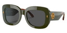 Tory Burch TY7170U 189187 51 - Olive / Solid Gray #id:ty7170u189187_s:100105