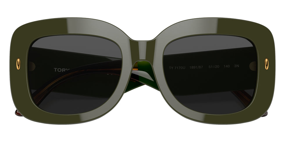 Tory Burch TY7170U 189187 51 - Olive / Solid Gray #id:ty7170u189187_s:100120