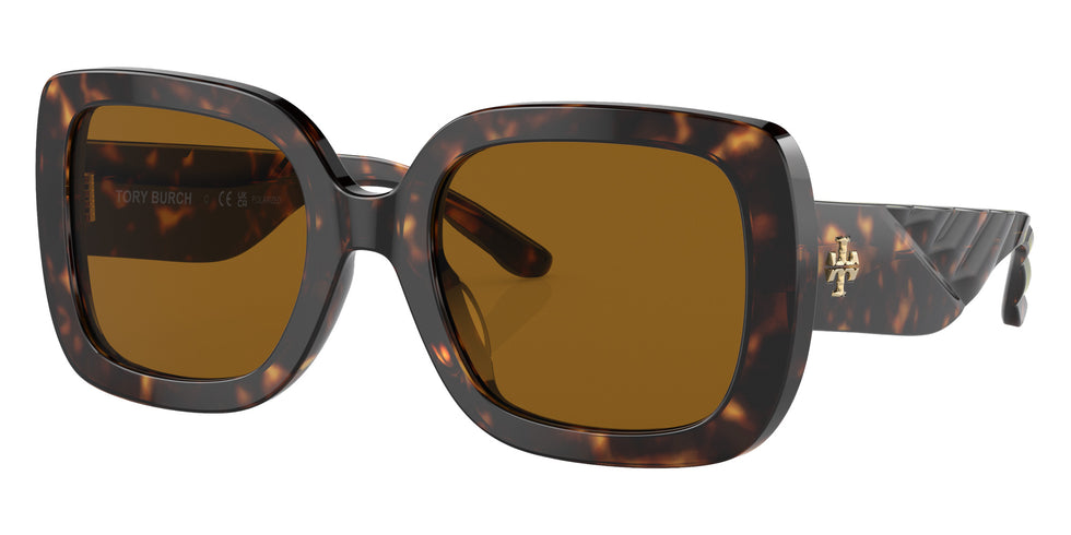 Tory Burch TY7179U 172883 54 - Dark Tortoise / Solid Brown Polarized #id:ty7179u172883_s:100105