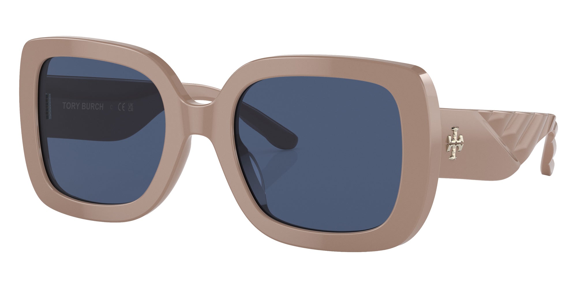 Tory Burch TY7179U 191580 54 - Sand / Solid Navy #id:ty7179u191580_s:102105