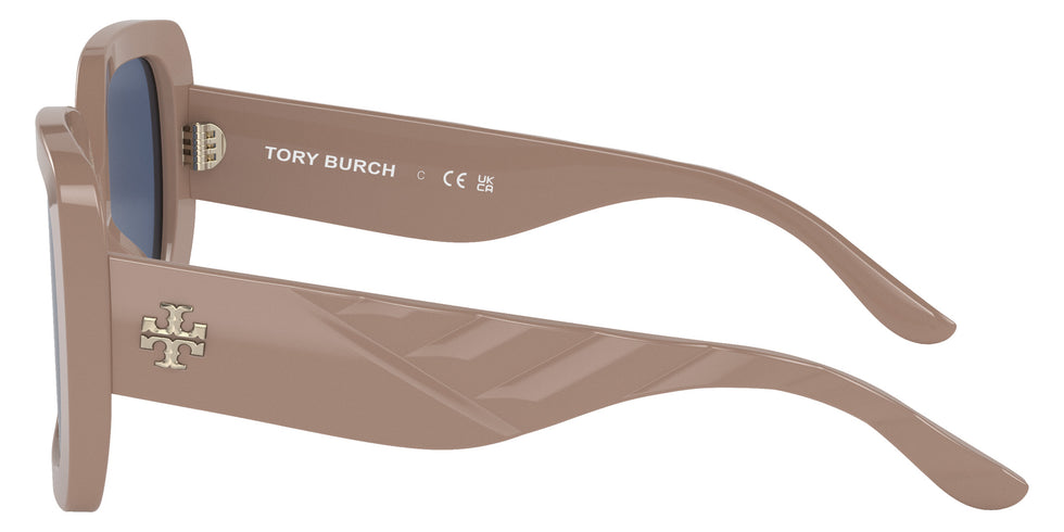 Tory Burch TY7179U 191580 54 - Sand / Solid Navy #id:ty7179u191580_s:102110
