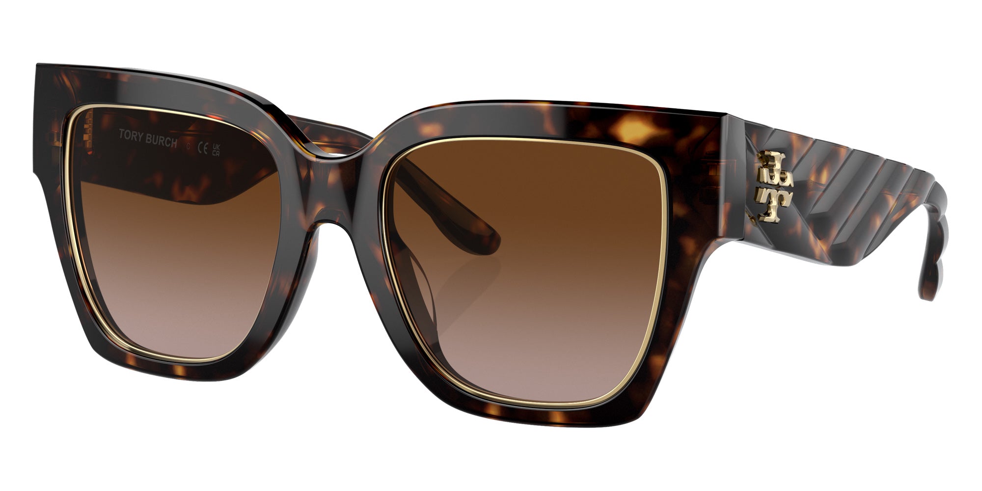 Tory Burch TY7180U 172813 52 - Dark Tortoise / Brown Gradient #id:ty7180u172813_s:100105