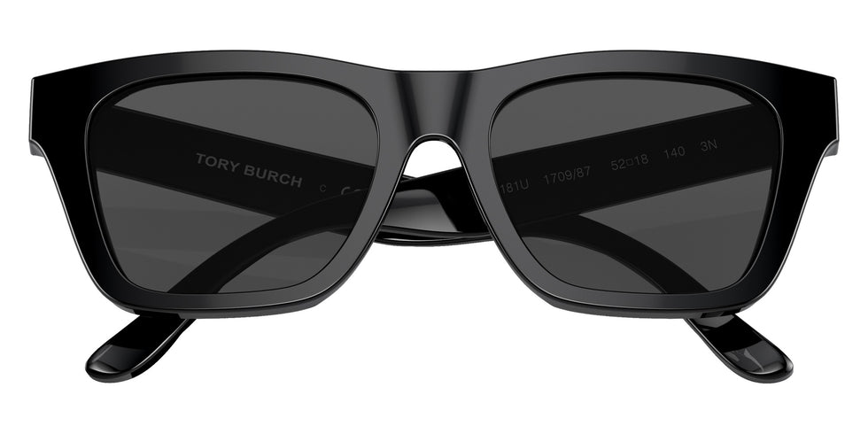 Tory Burch TY7181U 170987 52 - Black / Solid Gray #id:ty7181u170987_s:100120