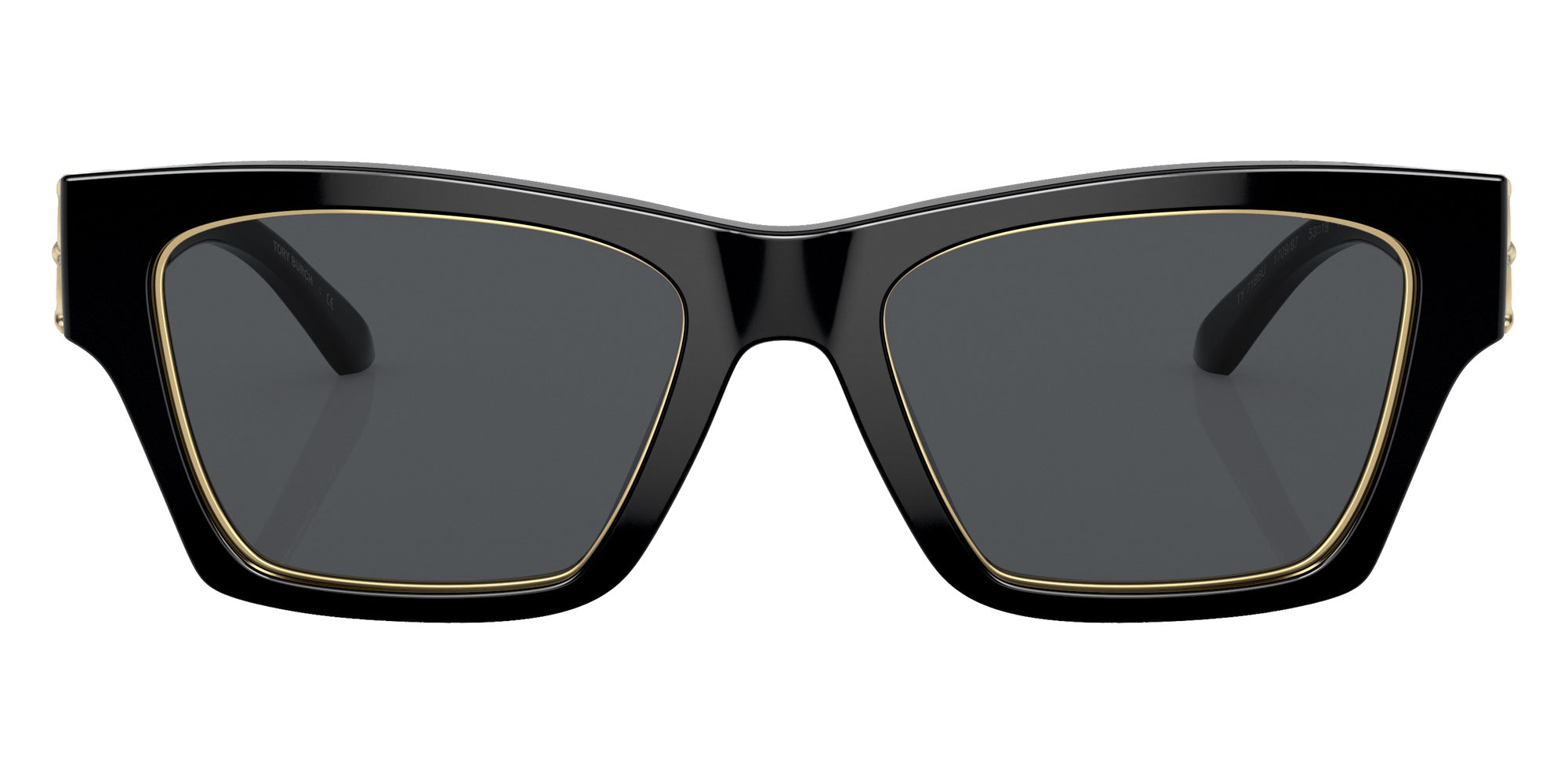 Tory Burch TY7186U 170987 53 - Black / Solid Gray #id:ty7186u170987_s:100100