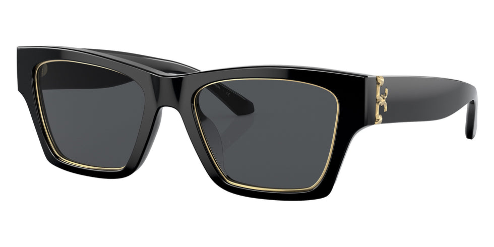 Tory Burch TY7186U 170987 53 - Black / Solid Gray #id:ty7186u170987_s:100105