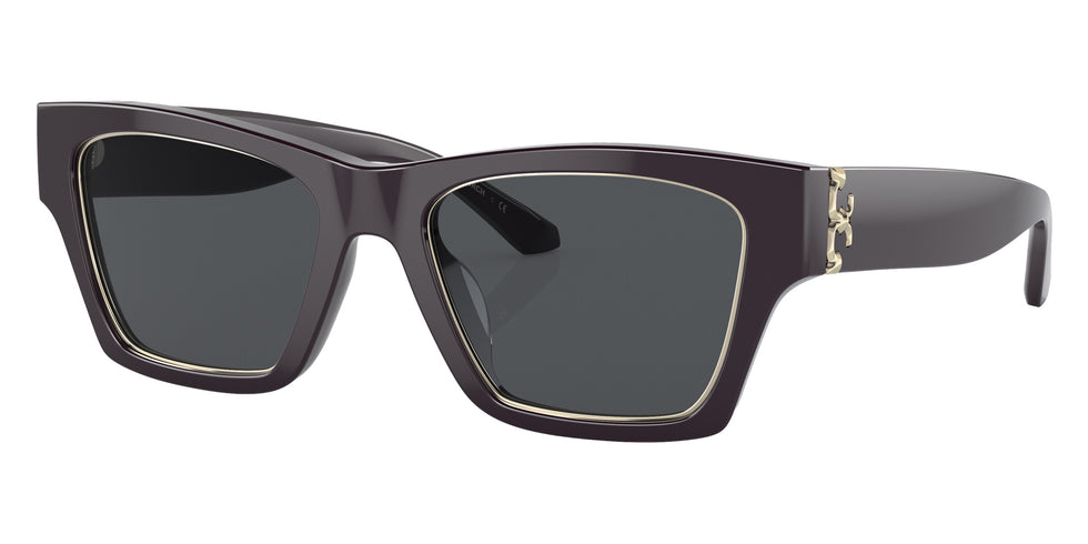 Tory Burch TY7186U 191987 53 - Ox Blood / Solid Gray #id:ty7186u191987_s:100105