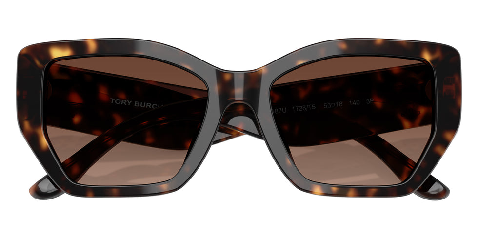 Tory Burch TY7187U 1728T5 53 - Dark Tortoise / Brown Gradient Polarized #id:ty7187u1728t5_s:100120