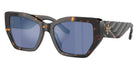 Tory Burch TY7187U 19441U 53 - Brown Tortoise / Dark Blue Violet Mirrored #id:ty7187u19441u_s:102105