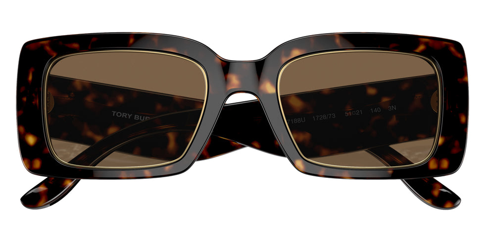 Tory Burch TY7188U 172873 51 - Dark Tortoise / Dark Brown #id:ty7188u172873_s:100120