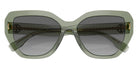Tory Burch TY7194U 194111 55 - Transparent Sage / Light Gray Gradient Dark Gray #id:ty7194u194111_s:102120