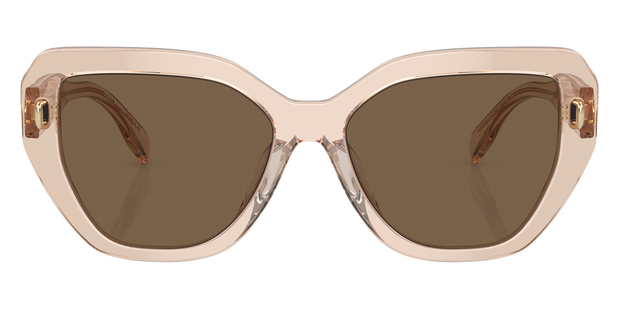 Tory Burch TY7194U 19541A 55 - Brown / Solid Dark Brown #id:ty7194u19541a_s:106100