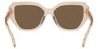 Tory Burch TY7194U 19541A 55 - Brown / Solid Dark Brown #id:ty7194u19541a_s:106115