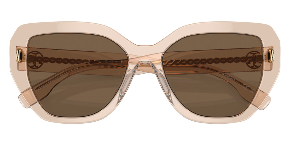 Tory Burch TY7194U 19541A 55 - Brown / Solid Dark Brown #id:ty7194u19541a_s:106120
