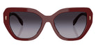 Tory Burch TY7194U 20188G 55 - Red Berry / Light Gray Gradient Dark Gray #id:ty7194u20188g_s:100100