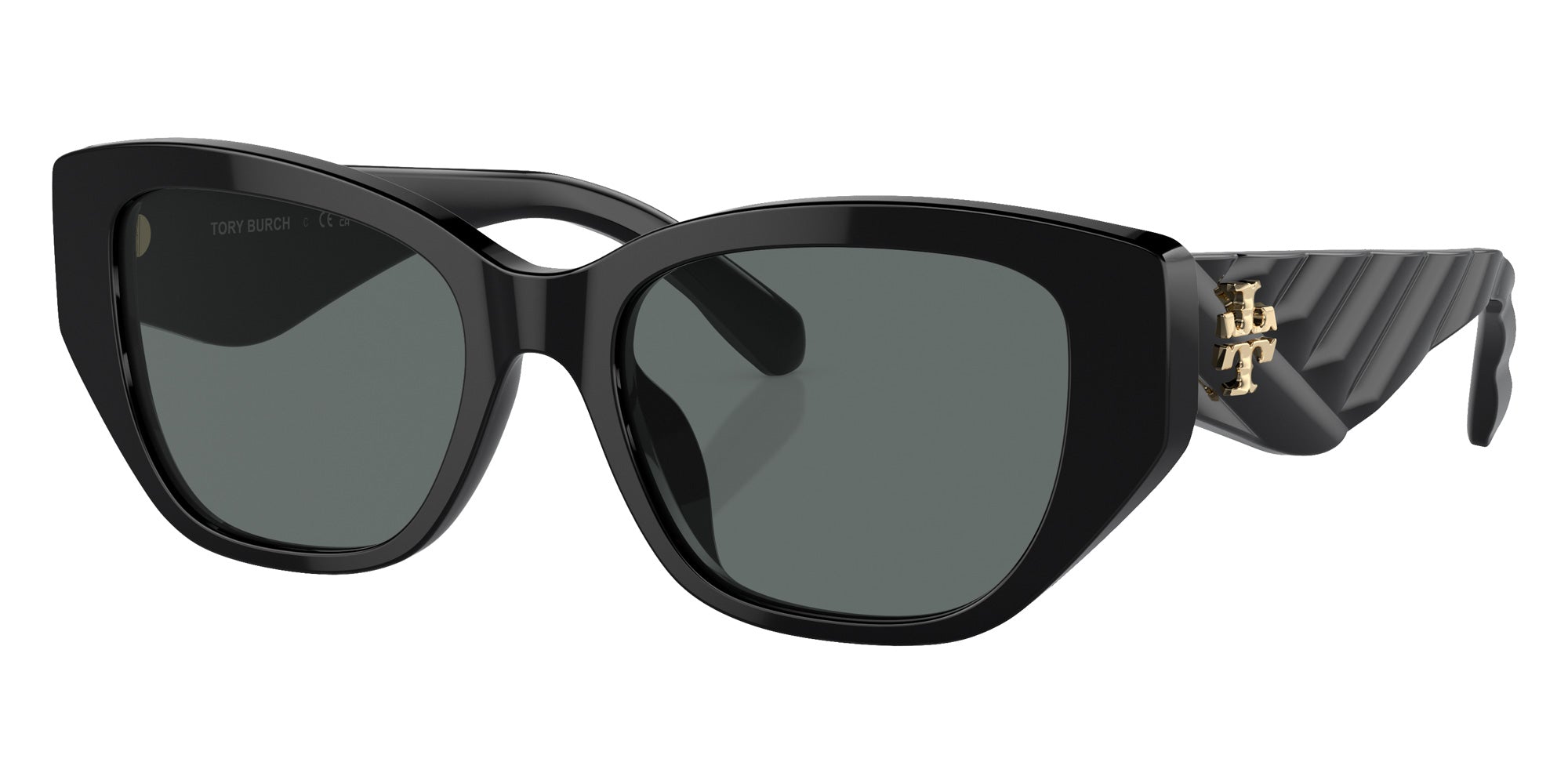 Tory Burch TY7196U 170981 53 - Black / Dark Gray Polarized #id:ty7196u170981_s:100105