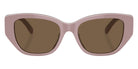 Tory Burch TY7196U 194773 53 - Pearlized Pink / Dark Brown #id:ty7196u194773_s:102100