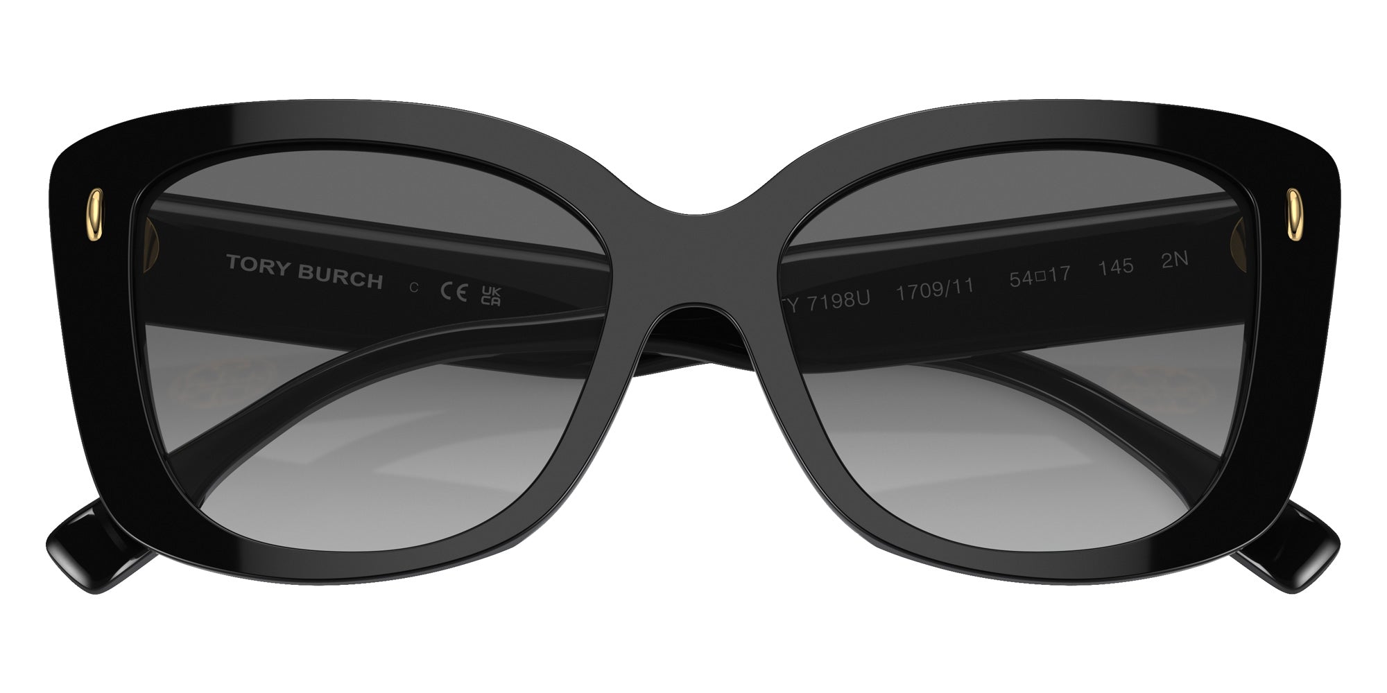 Tory Burch TY7198U 170911 54 - Black / Light Gray Gradient Dark Gray #id:ty7198u170911_s:100120