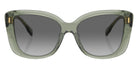 Tory Burch TY7198U 194111 54 - Transparent Sage / Light Gray Gradient Dark Gray #id:ty7198u194111_s:100100