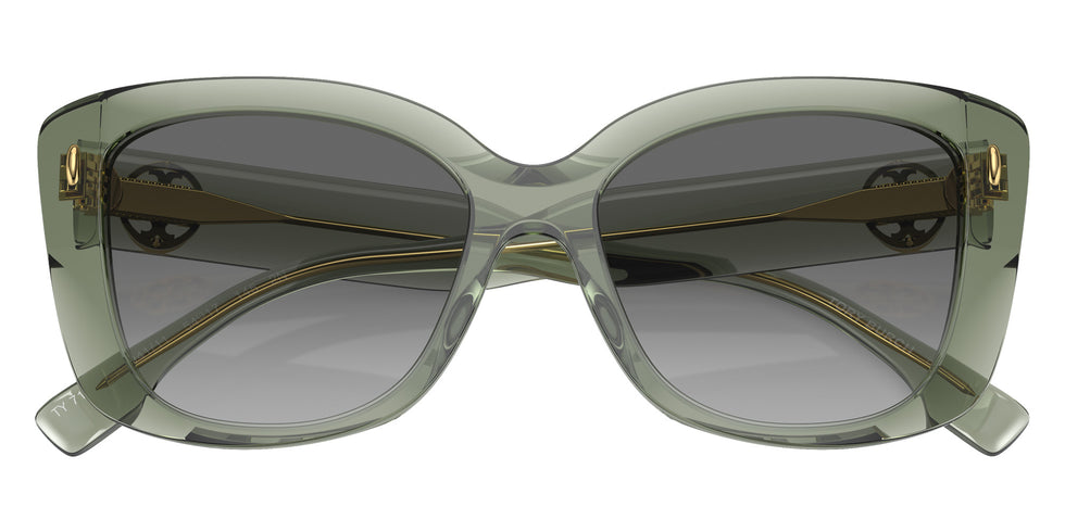 Tory Burch TY7198U 194111 54 - Transparent Sage / Light Gray Gradient Dark Gray #id:ty7198u194111_s:100120