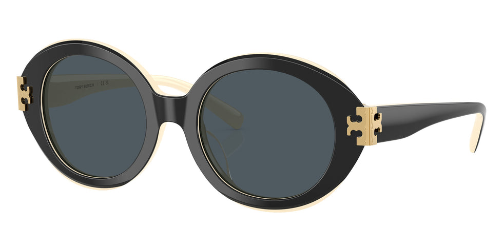 Tory Burch TY7210U 198887 52 - Black/Ivory / Gray #id:ty7210u198887_s:100105