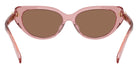Tory Burch TY7220D 202173 55 - Transparent Light Pink / Dark Brown #id:ty7220d202173_s:100115
