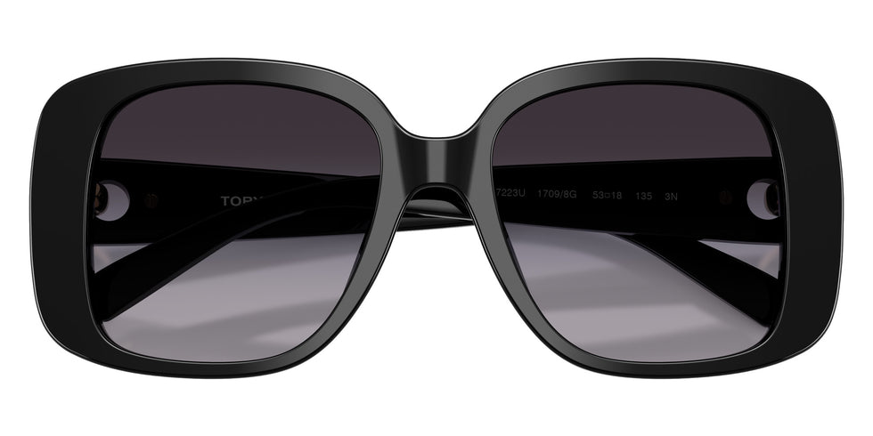 Tory Burch TY7223U 17098G 53 - Black / Light Gray Gradient Dark Gray #id:ty7223u17098g_s:100120