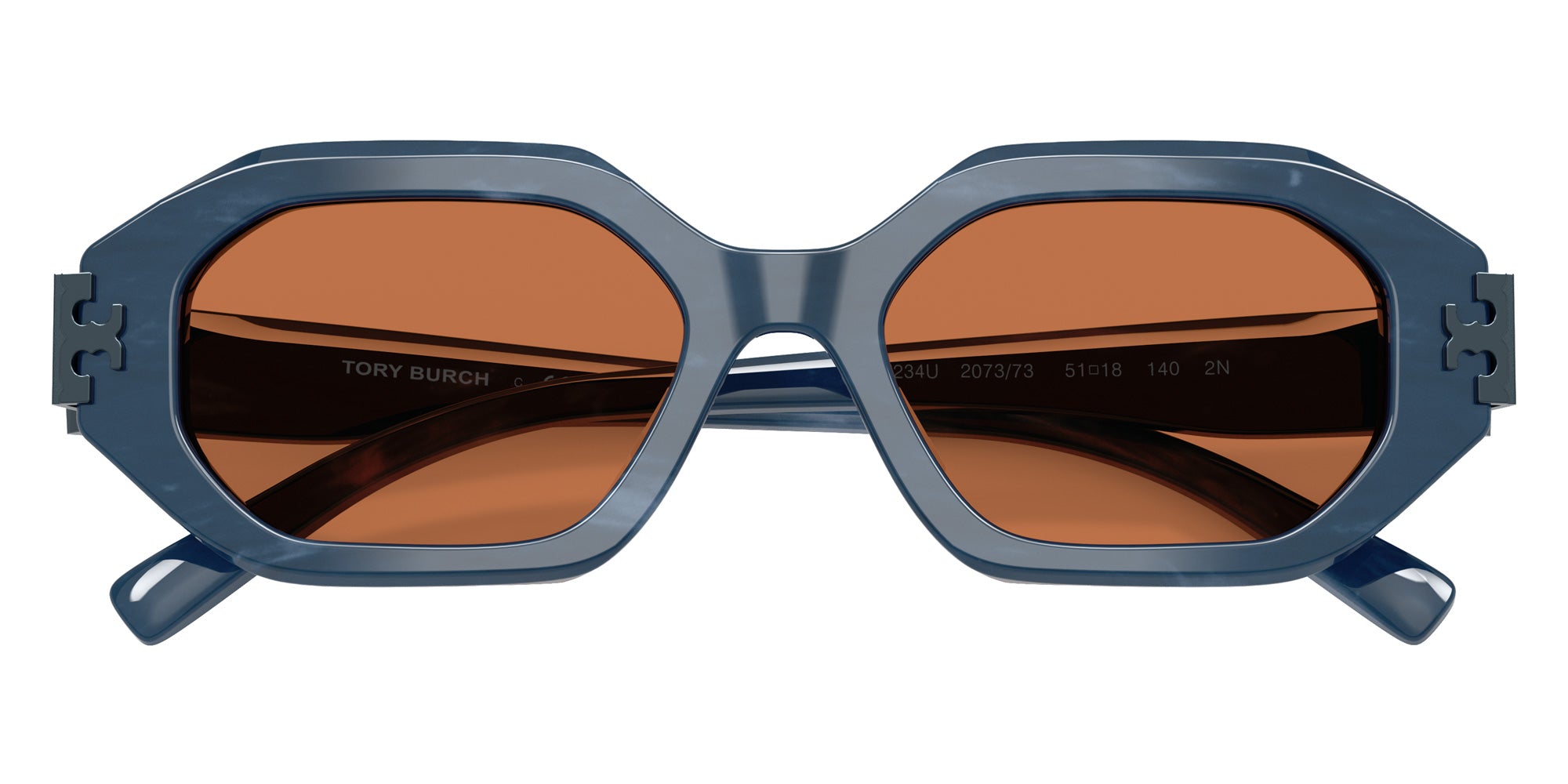 Tory Burch TY7234U 207373 51 - Navy Marble #id:ty7234u207373_s:104120