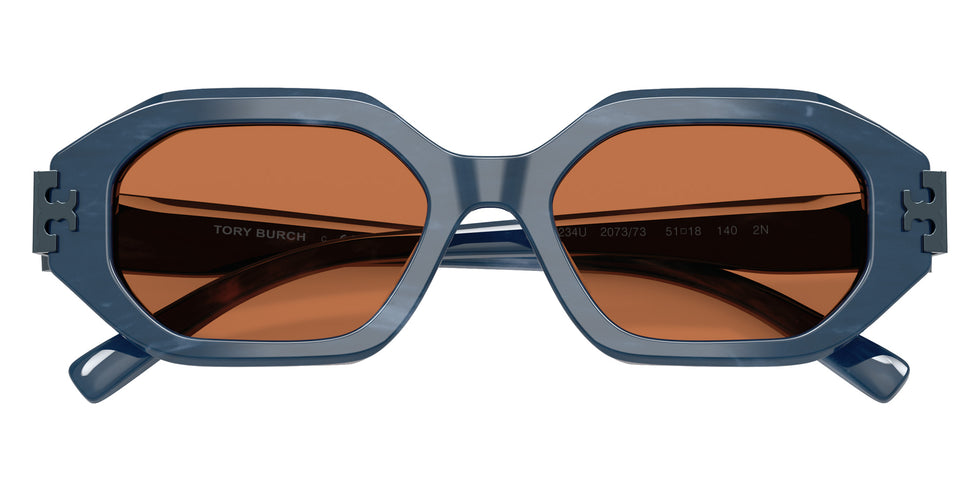 Tory Burch TY7234U 207373 51 - Navy Marble #id:ty7234u207373_s:104120
