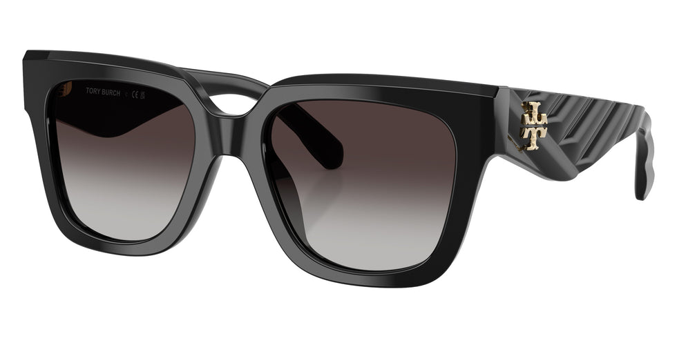 Tory Burch TY7239U 17098G 52 - Black / Dark Gray Gradient #id:ty7239u17098g_s:100105