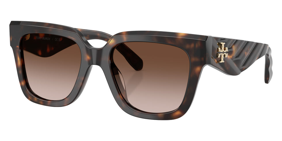 Tory Burch TY7239U 196413 52 - Dark Tortoise / Brown Gradient #id:ty7239u196413_s:102105