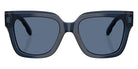 Tory Burch TY7239U 206580 52 - Transparent Navy / Solid Dark Blue #id:ty7239u206580_s:104100