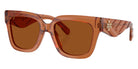 Tory Burch TY7239U 207873 52 - Transparent Whiskey / Solid Brown #id:ty7239u207873_s:106105