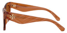 Tory Burch TY7239U 207873 52 - Transparent Whiskey / Solid Brown #id:ty7239u207873_s:106110